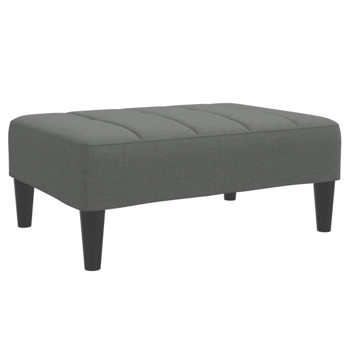 Taburet, gri închis, 77x55x31 cm, material textil - WALTI WALTI