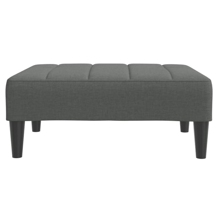 Taburet, gri închis, 77x55x31 cm, material textil - WALTI WALTI