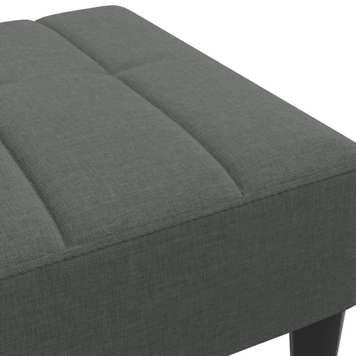 Taburet, gri închis, 77x55x31 cm, material textil - WALTI WALTI