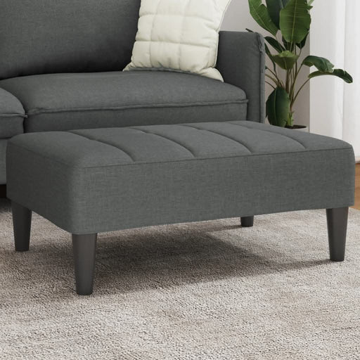 Taburet, gri închis, 77x55x31 cm, material textil - WALTI WALTI