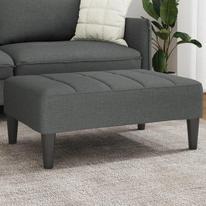 Taburet, gri închis, 77x55x31 cm, material textil - WALTI WALTI