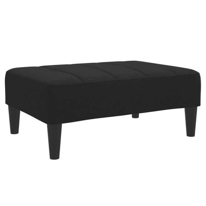 Taburet, negru, 77x55x31 cm, material textil - WALTI WALTI