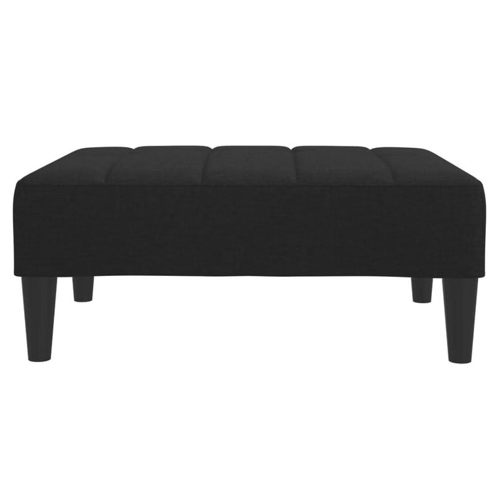 Taburet, negru, 77x55x31 cm, material textil - WALTI WALTI