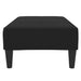 Taburet, negru, 77x55x31 cm, material textil - WALTI WALTI