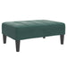 Taburet, verde închis, 77x55x31 cm, catifea - WALTI WALTI