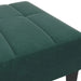 Taburet, verde închis, 77x55x31 cm, catifea - WALTI WALTI