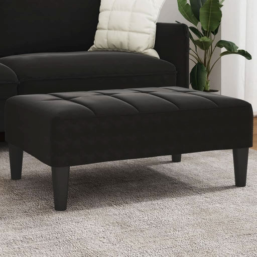 Taburet, negru, 77x55x31 cm, catifea - WALTI WALTI