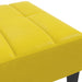 Taburet, galben, 77x55x31 cm, catifea - WALTI WALTI