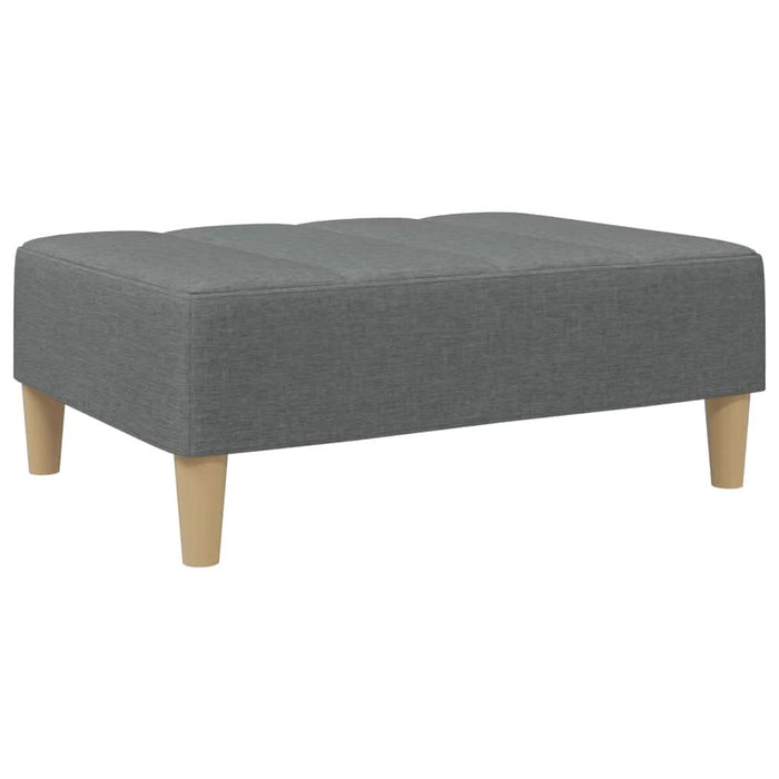 Taburet, gri închis, 77x55x31 cm, material textil - WALTI WALTI