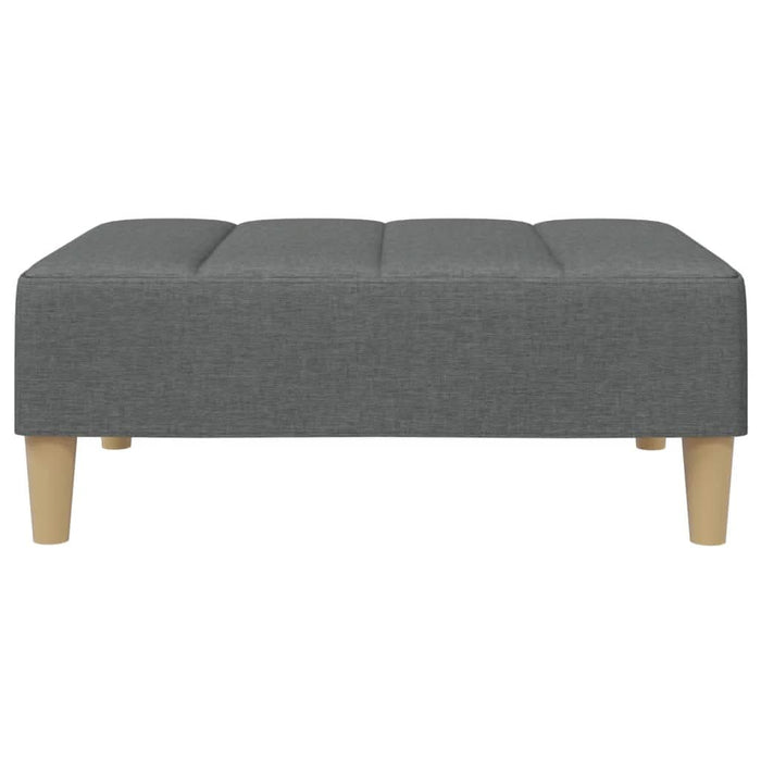 Taburet, gri închis, 77x55x31 cm, material textil - WALTI WALTI