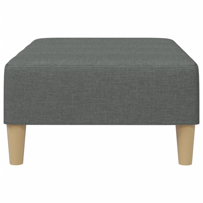 Taburet, gri închis, 77x55x31 cm, material textil - WALTI WALTI