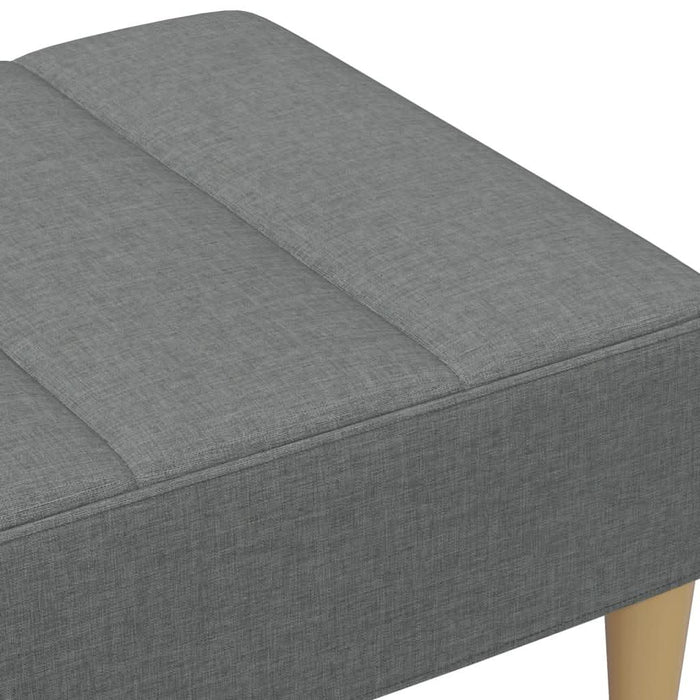 Taburet, gri închis, 77x55x31 cm, material textil - WALTI WALTI