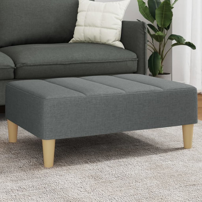 Taburet, gri închis, 77x55x31 cm, material textil - WALTI WALTI