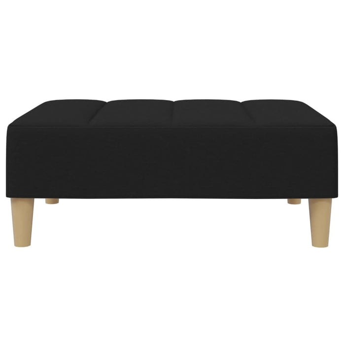Taburet, negru, 77x55x31 cm, material textil - WALTI WALTI