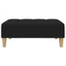 Taburet, negru, 77x55x31 cm, material textil - WALTI WALTI
