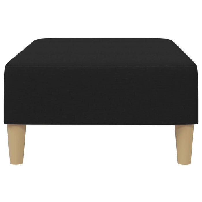 Taburet, negru, 77x55x31 cm, material textil - WALTI WALTI