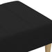 Taburet, negru, 77x55x31 cm, material textil - WALTI WALTI