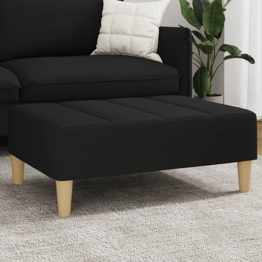 Taburet, negru, 77x55x31 cm, material textil - WALTI WALTI