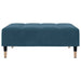 Taburet, albastru, 77x55x31 cm, catifea - WALTI WALTI
