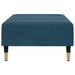 Taburet, albastru, 77x55x31 cm, catifea - WALTI WALTI