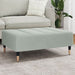 Taburet, gri deschis, 77x55x31 cm, catifea - WALTI WALTI