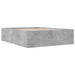 Cadru de pat, gri beton, 150x200 cm, lemn prelucrat - WALTI WALTI