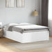 Cadru de pat, alb ,135x190 cm, lemn prelucrat - WALTI WALTI