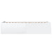 Cadru de pat, alb, 100x200 cm, lemn prelucrat - WALTI WALTI