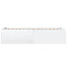 Cadru de pat, alb, 90x200 cm, lemn prelucrat - WALTI WALTI