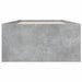 Cadru de pat, gri beton, 75x190 cm, lemn prelucrat - WALTI WALTI