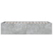 Cadru de pat, gri beton, 75x190 cm, lemn prelucrat - WALTI WALTI