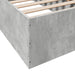 Cadru de pat, gri beton, 100x200 cm, lemn prelucrat - WALTI WALTI