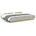 Cadru de pat cu LED stejar sonoma 200x200 cm lemn prelucrat - WALTI WALTI