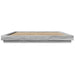 Cadru de pat cu lumini LED gri sonoma 200x200 cm lemn prelucrat - WALTI WALTI