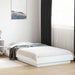 Cadru de pat cu lumini LED, alb, 100x200 cm, lemn prelucrat - WALTI WALTI