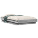 Cadru de pat cu LED, gri sonoma, 90x190 cm, lemn prelucrat - WALTI WALTI