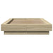 Cadru de pat cu LED stejar sonoma 75x190 cm lemn prelucrat - WALTI WALTI