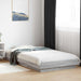 Cadru de pat cu LED gri sonoma 75x190 cm lemn prelucrat - WALTI WALTI