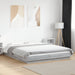 Cadru de pat, gri sonoma, 160x200 cm, lemn prelucrat - WALTI WALTI