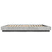 Cadru de pat, gri beton, 150x200 cm, lemn prelucrat - WALTI WALTI