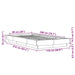 Cadru de pat, alb, 100x200 cm, lemn prelucrat - WALTI WALTI