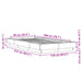 Cadru de pat, gri beton, 90x200 cm, lemn prelucrat - WALTI WALTI