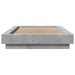 Cadru de pat, gri beton, 75x190 cm, lemn prelucrat - WALTI WALTI