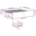 Cadru de pat cu sertare gri sonoma 180x200 cm lemn prelucrat - WALTI WALTI
