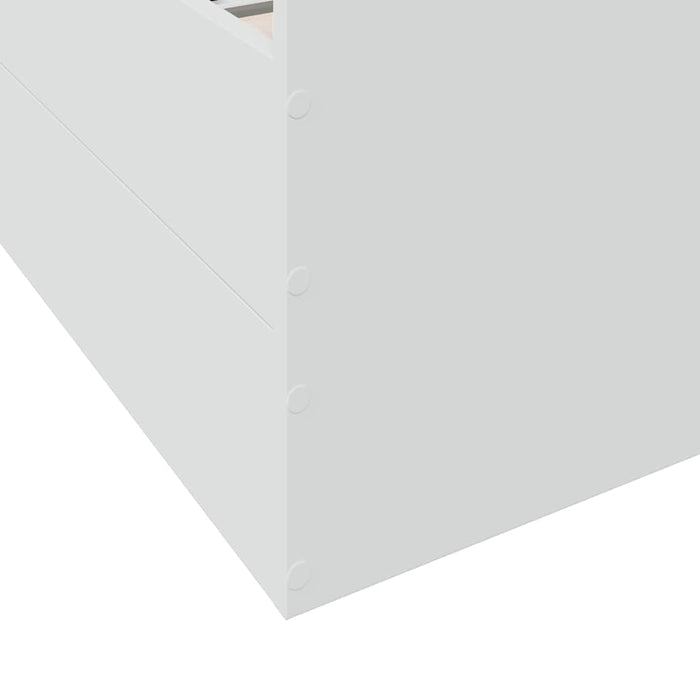 Cadru de pat cu sertare, alb, 160x200 cm, lemn prelucrat - WALTI WALTI
