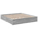 Cadru de pat cu sertare gri sonoma 180x200 cm lemn prelucrat - WALTI WALTI