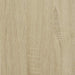 Cadru de pat cu sertare stejar sonoma 135x190 cm lemn prelucrat - WALTI WALTI