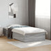 Cadru de pat cu sertare gri sonoma 100x200 cm lemn prelucrat - WALTI WALTI