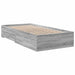 Cadru de pat cu sertare gri sonoma 90x190 cm lemn prelucrat - WALTI WALTI