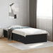 Cadru de pat cu sertare, negru, 75x190 cm, lemn prelucrat - WALTI WALTI